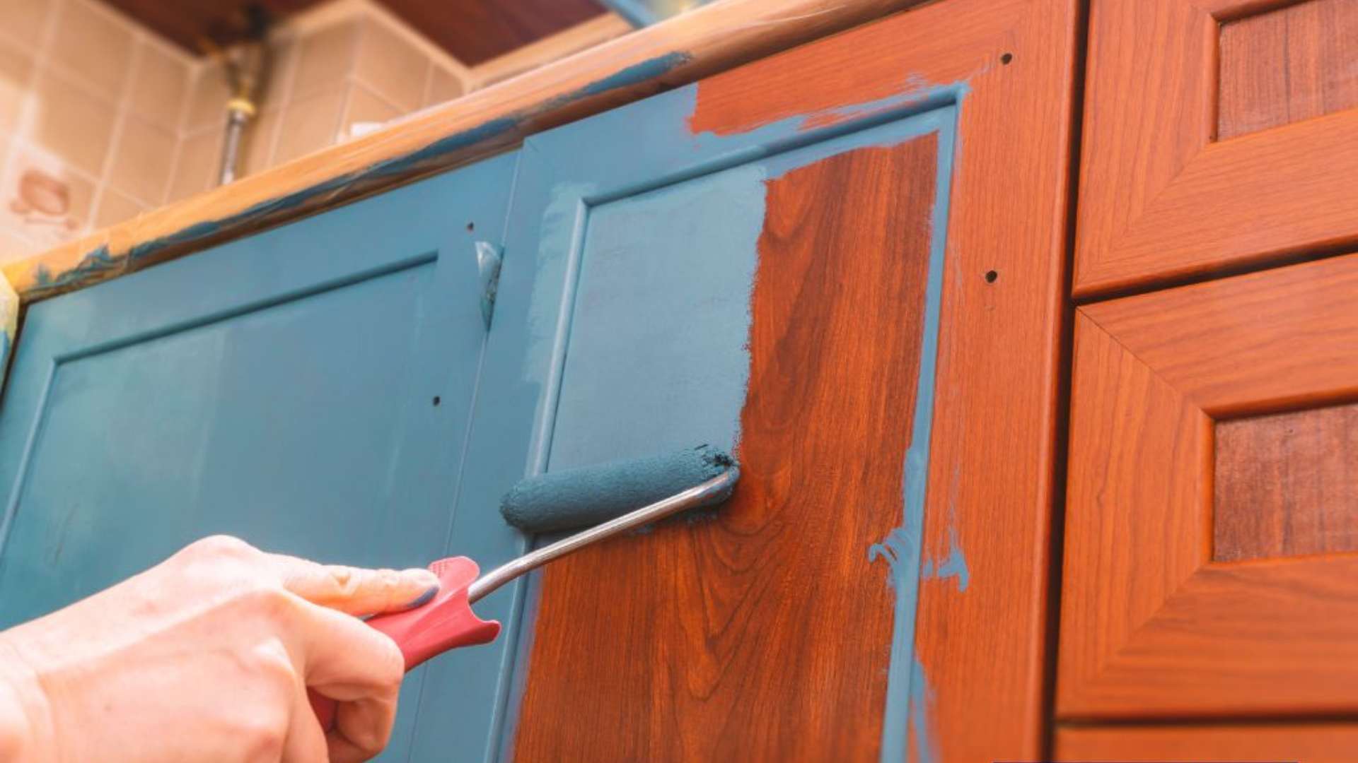 kitchen and ceiling repaint in Seminole Lake Country Club home